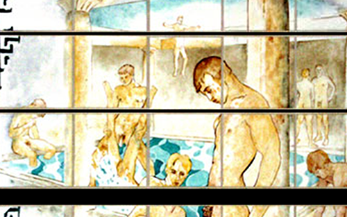 Hetero på homsesauna