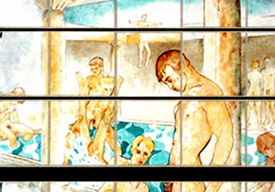 Hetero på homsesauna