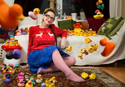 Ramme alvor med badeender og mye annet rart