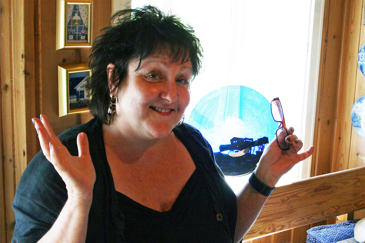 Vil aldri tørre å skrive dikt