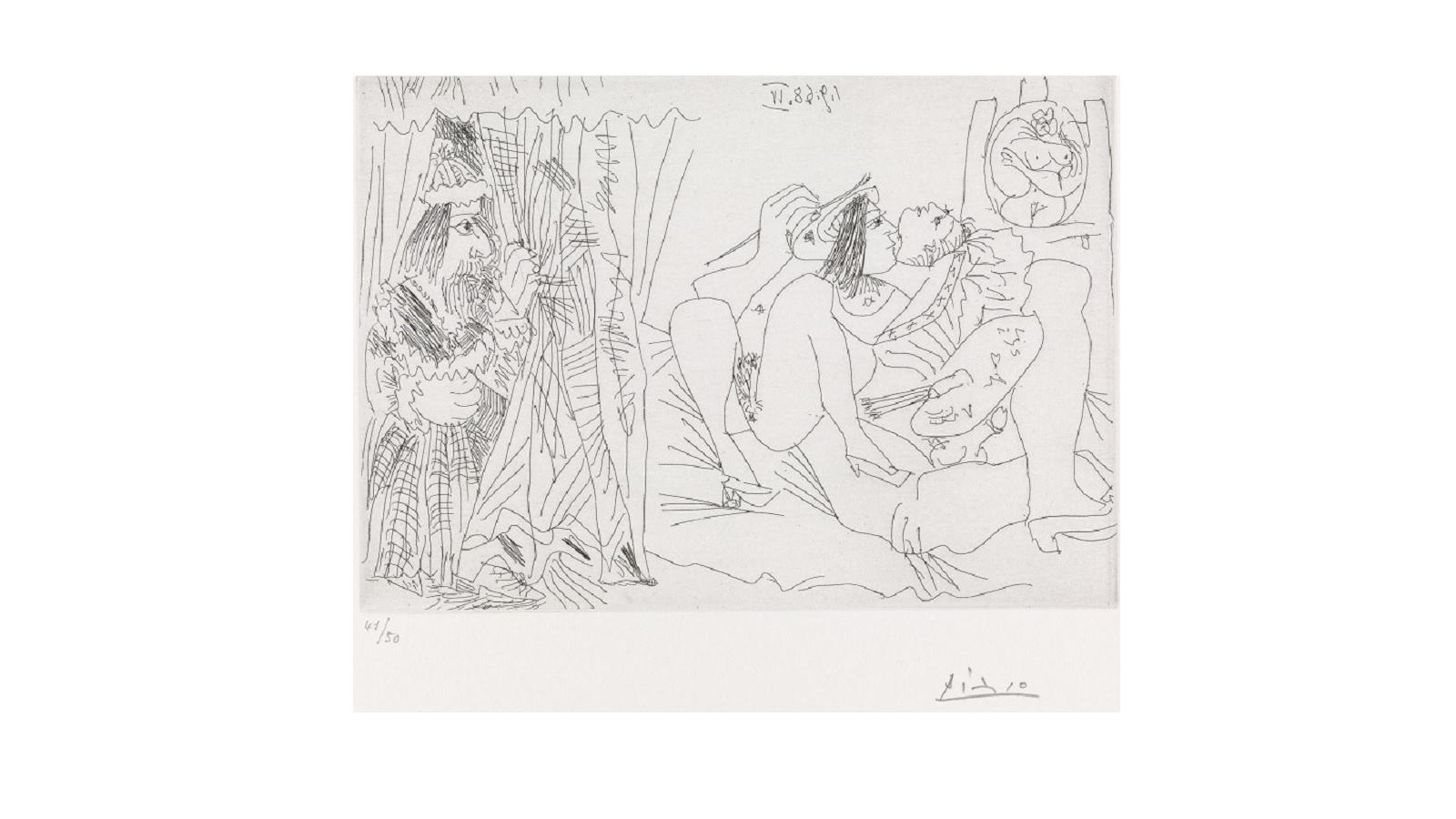 Pablo Picasso, 2. september 1968.